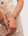 Brazalete Cianita Acero