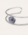 Brazalete Cianita Acero
