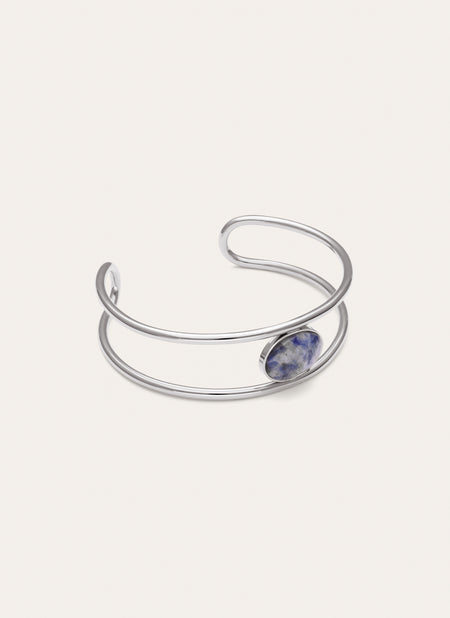 Brazalete Cianita Acero