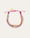 Personalized Color Rainbow Stainless Steel Gold Bracelet