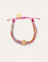 Personalized Color Rainbow Stainless Steel Gold Bracelet