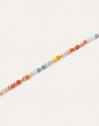 Pulsera Crystals Pastel Acero Baño Oro