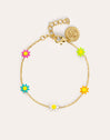 Pulsera Daisy May Acero Baño Oro