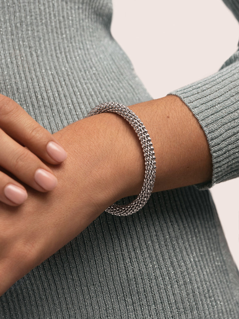 Disco Stainless Steel Bracelet