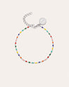 Bracelet Dots Colors Enamel Steel
