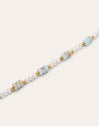 Daylight Pearls Stainless Steel Gold Bracelet