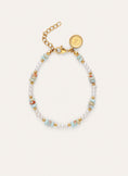 Daylight Pearls Stainless Steel Gold Bracelet