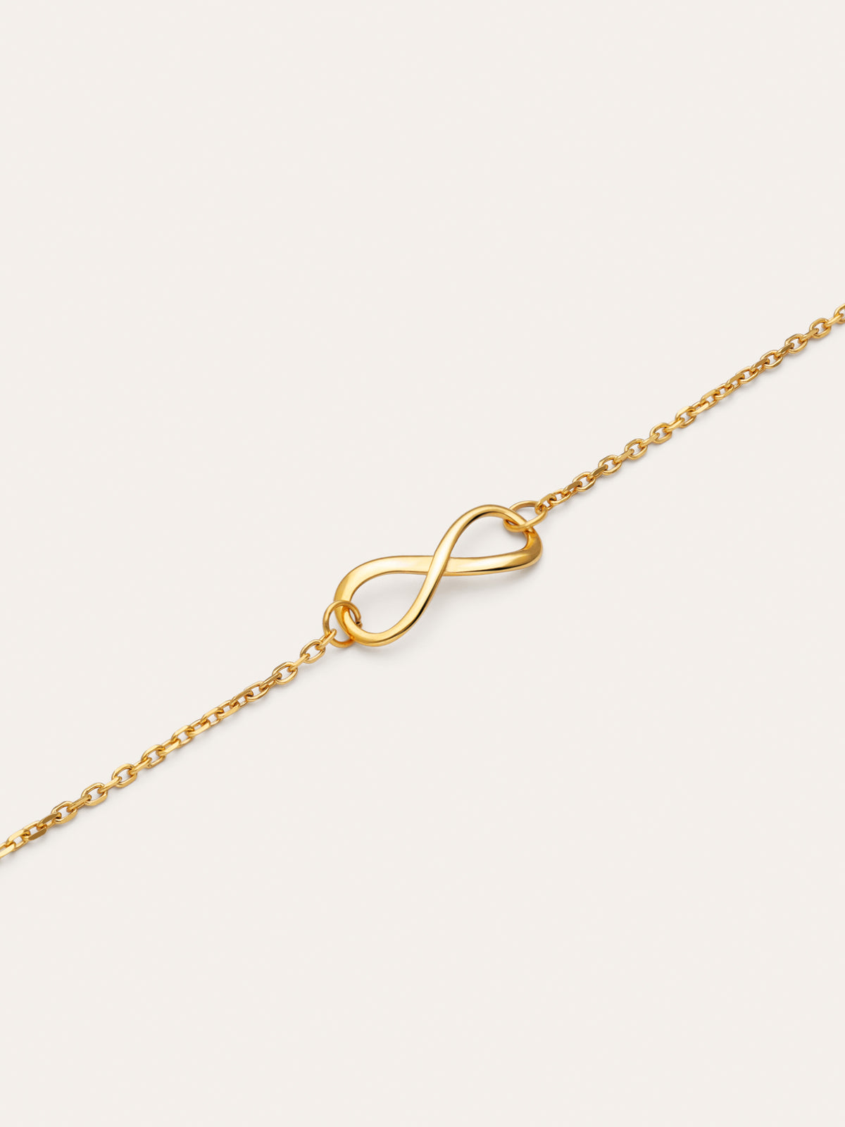 Imagen detalle de Bracelet Infini Acier Plaqué Or