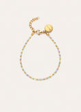 Joy Colors Stainless Steel Gold Bracelet