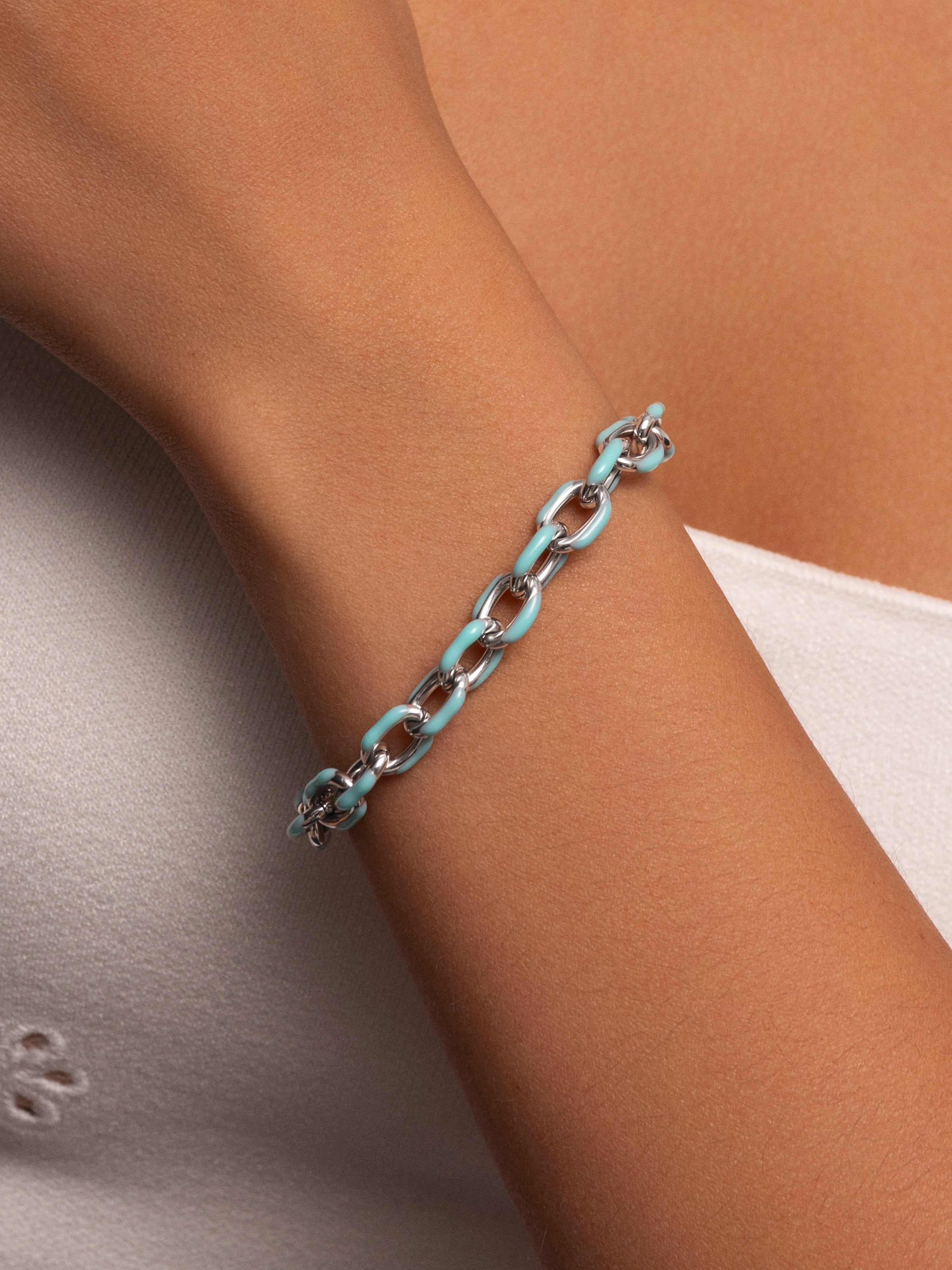 Pulsera Link Sky Acero