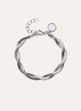 Bracelet Double Lisse Twister Acier