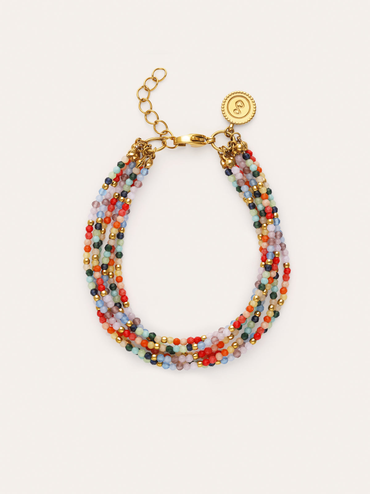 Bracciale Mawi Colors Acciaio Placcato Oro