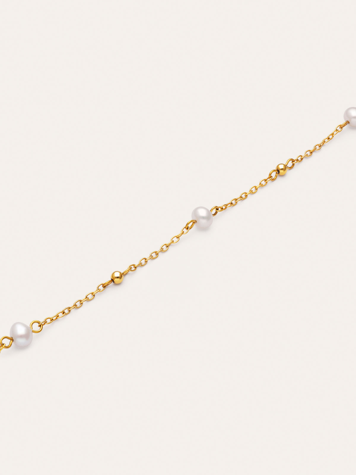 Imagen detalle de Bahia Pearls Steel Gold-Plated Bracelet