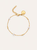 Bracciale Bahia Pearls Acciaio placcato oro