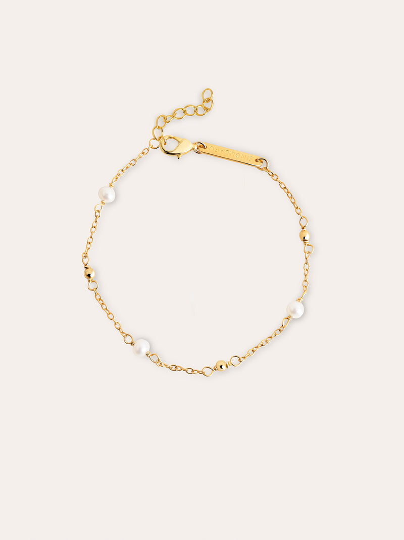 Bahia Pearls Gold Bracelet