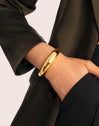 Moon Stainless Steel Gold Bracelet