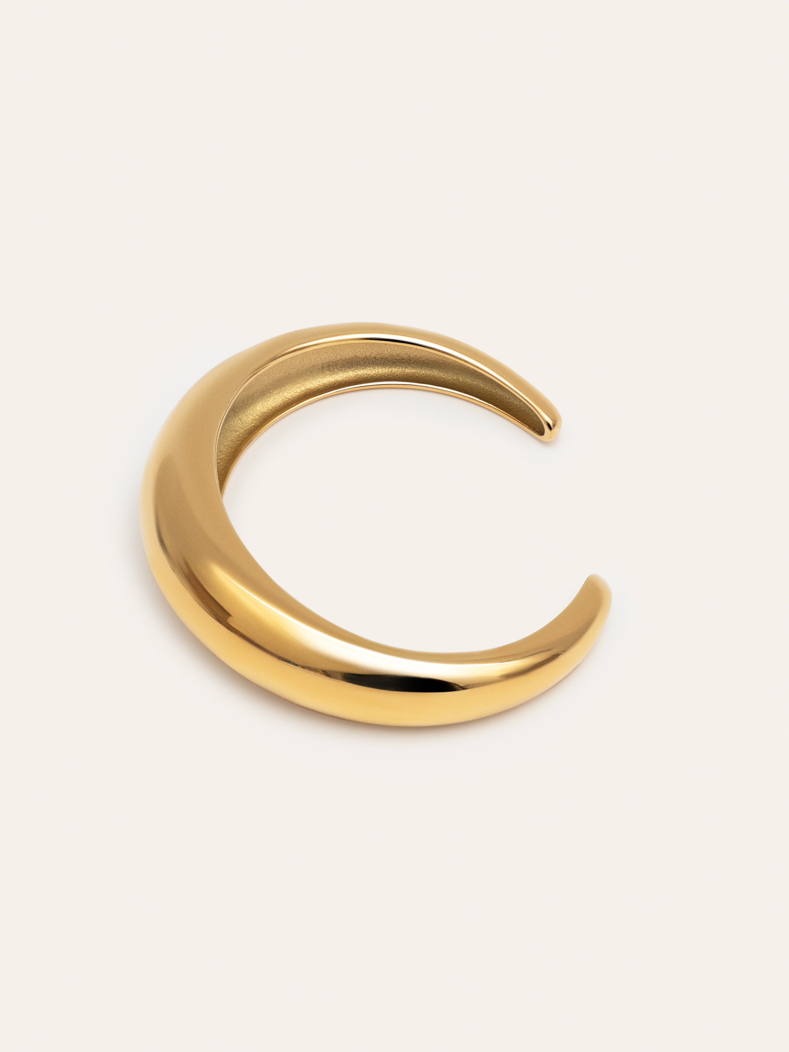 Moon Stainless Steel Gold Bracelet