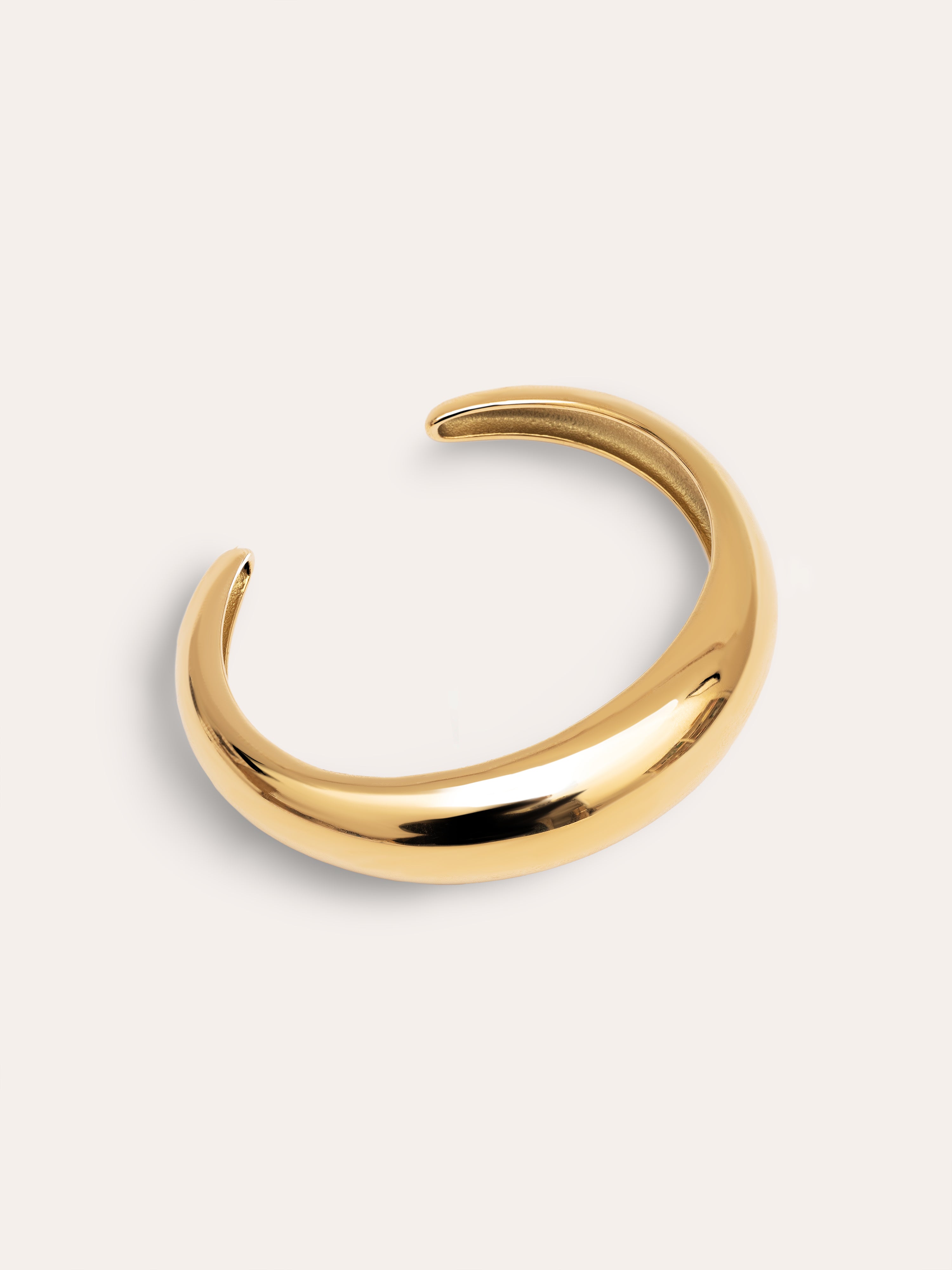 Moon Stainless Steel Gold Bracelet