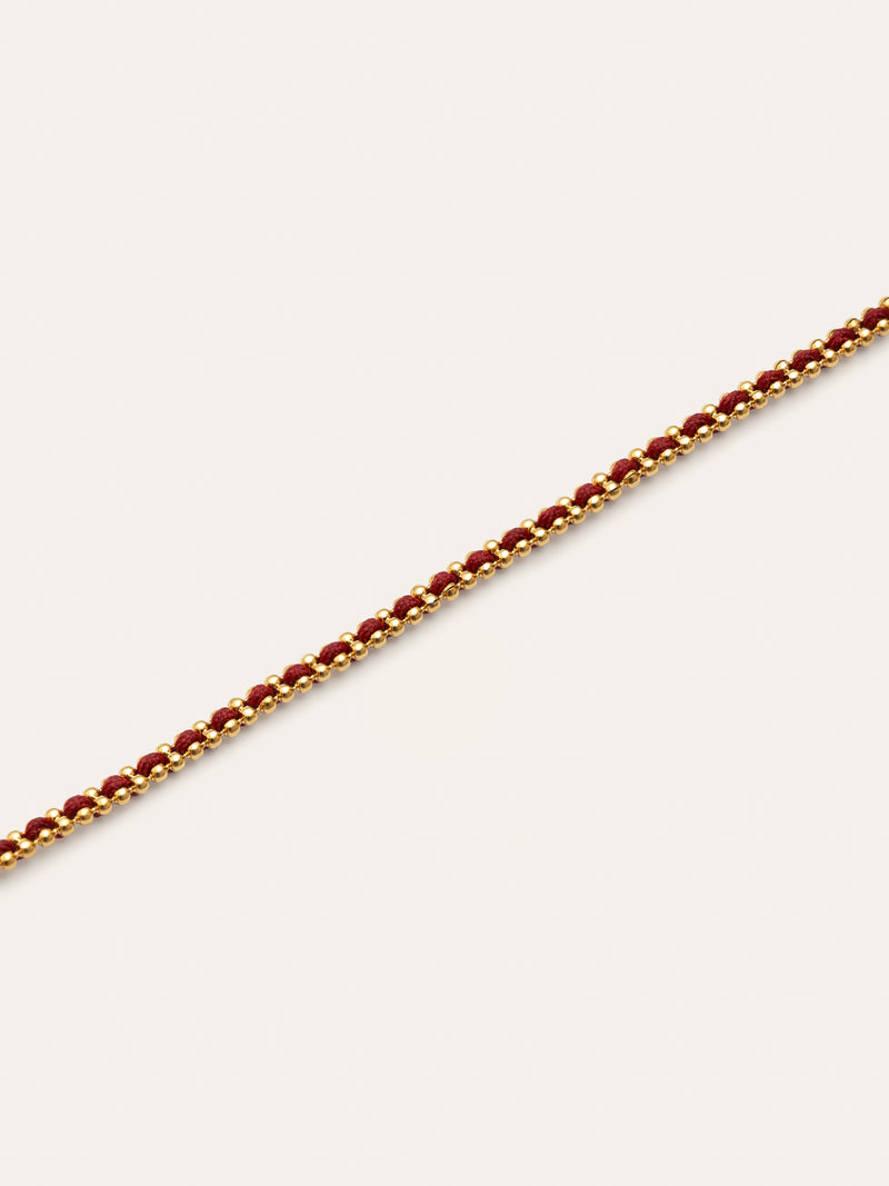 Morgana Red Stainless Steel Bracelet