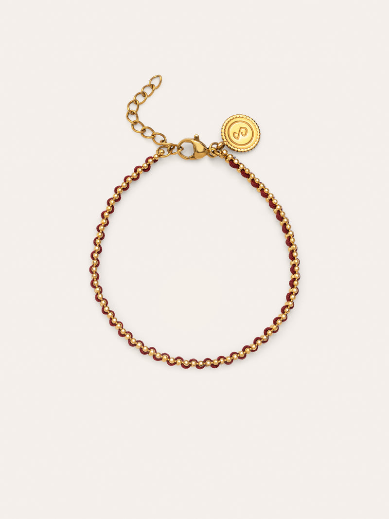 Morgana Red Stainless Steel Bracelet