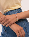 Pulsera Nacary Colors Acero Baño Oro