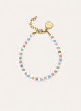 Pulsera Nacary Colors Acero Baño Oro