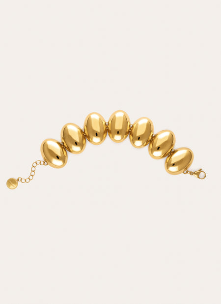 Pulsera Oceya Acero Baño Oro
