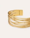 Imagen detalle de Bracelet Odyssée Acier Plaqué Or