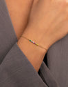 Orbit  Stainless Steel Gold Bracelet