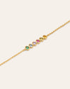 Orbit  Stainless Steel Gold Bracelet