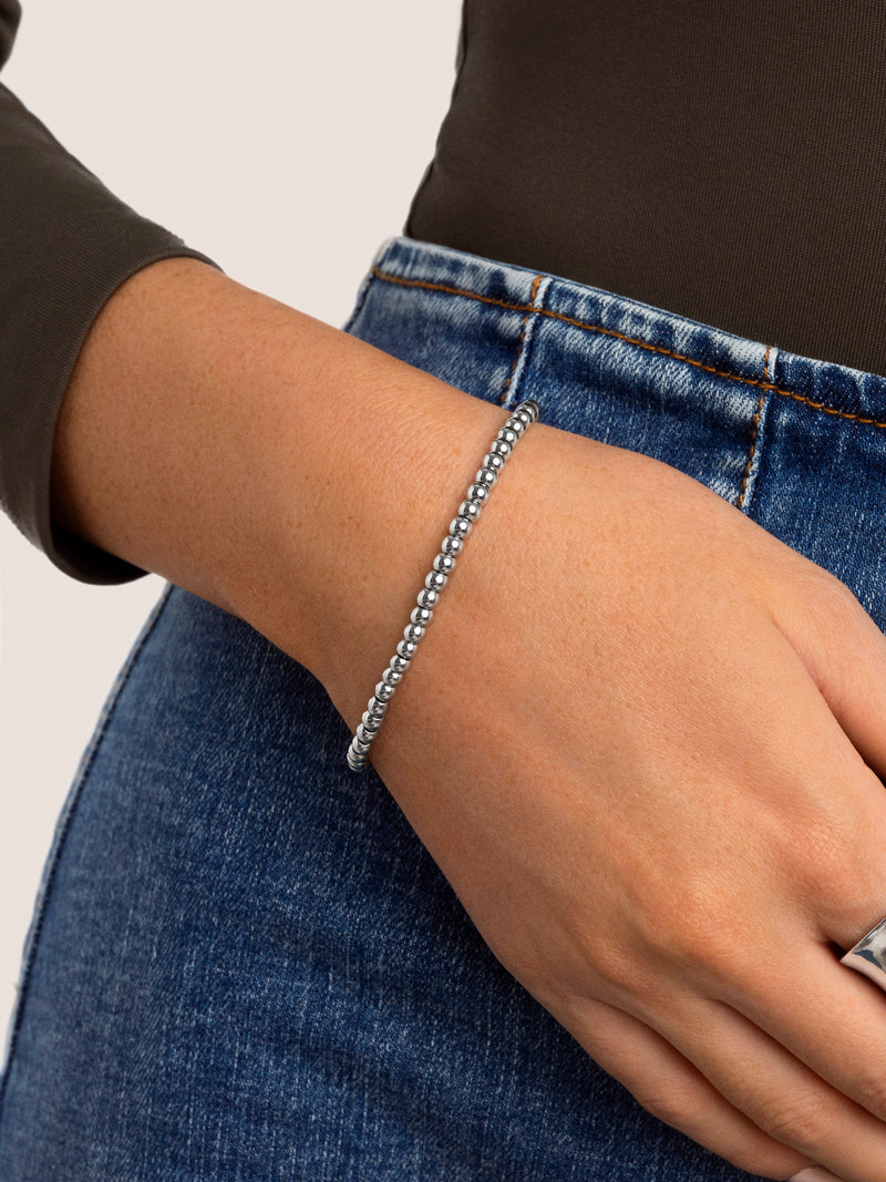 Pebbles L Stainless Steel Bracelet