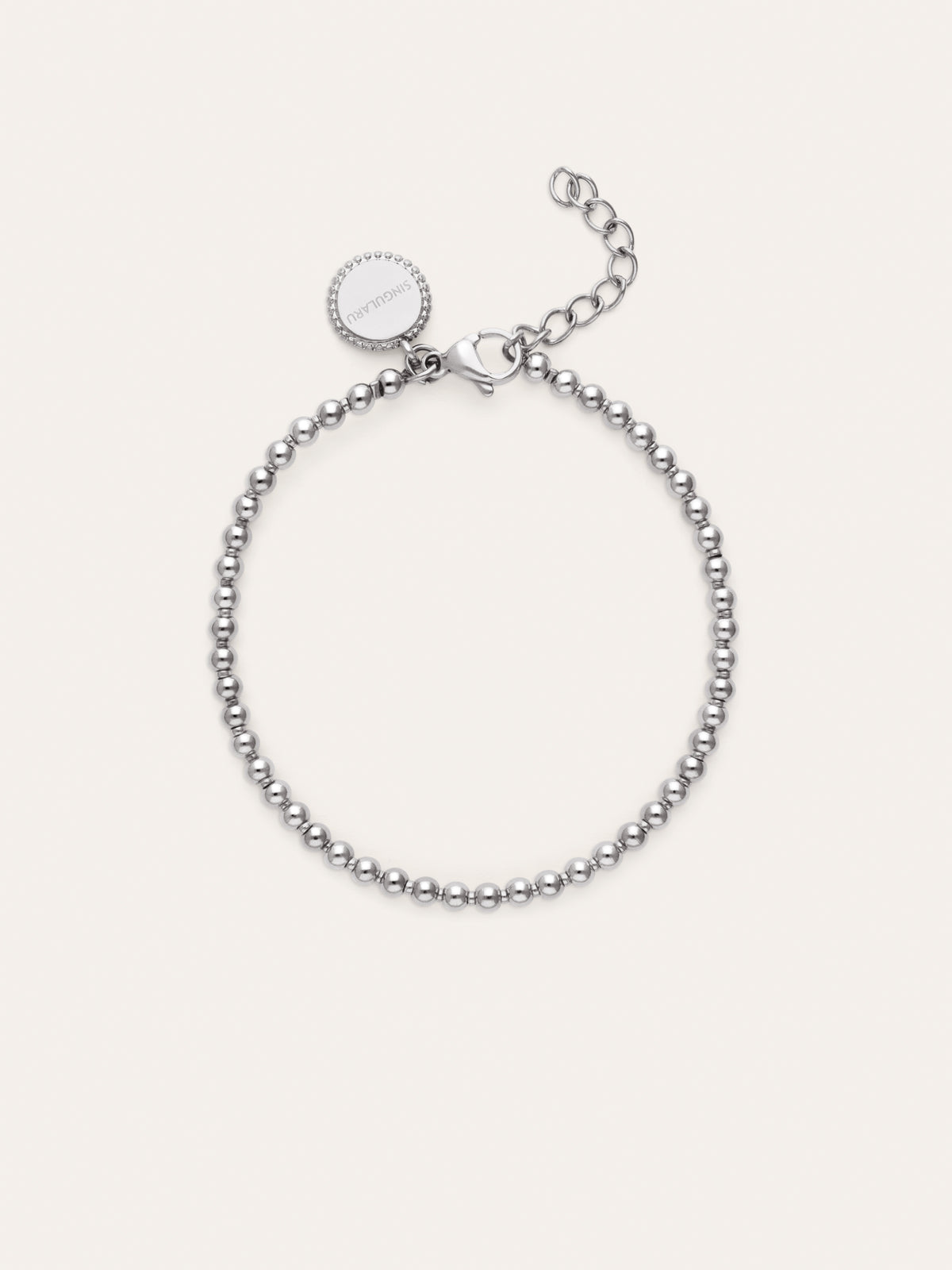 Pulsera Rosario Acero