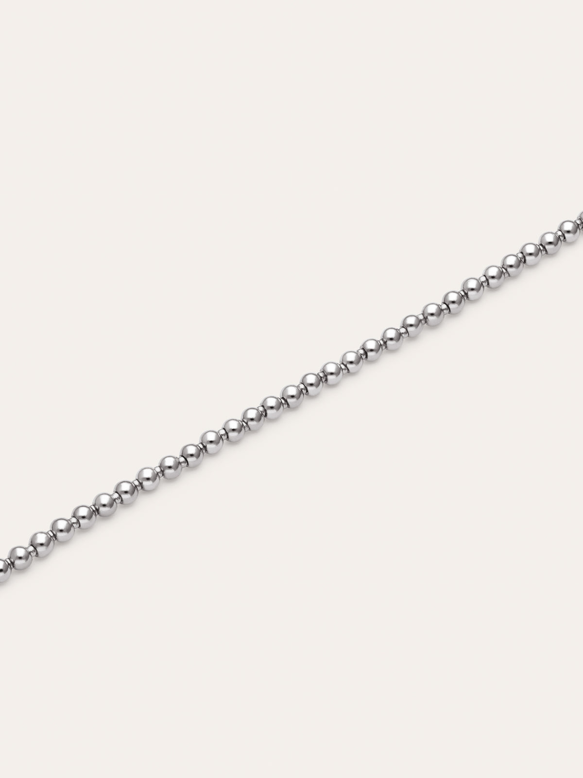 Imagen detalle de Pulsera Rosario Acero