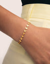 Shells Stainless Steel Gold Bracelet 