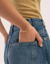 Shells Stainless Steel Gold Bracelet 