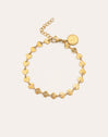 Shells Stainless Steel Gold Bracelet 