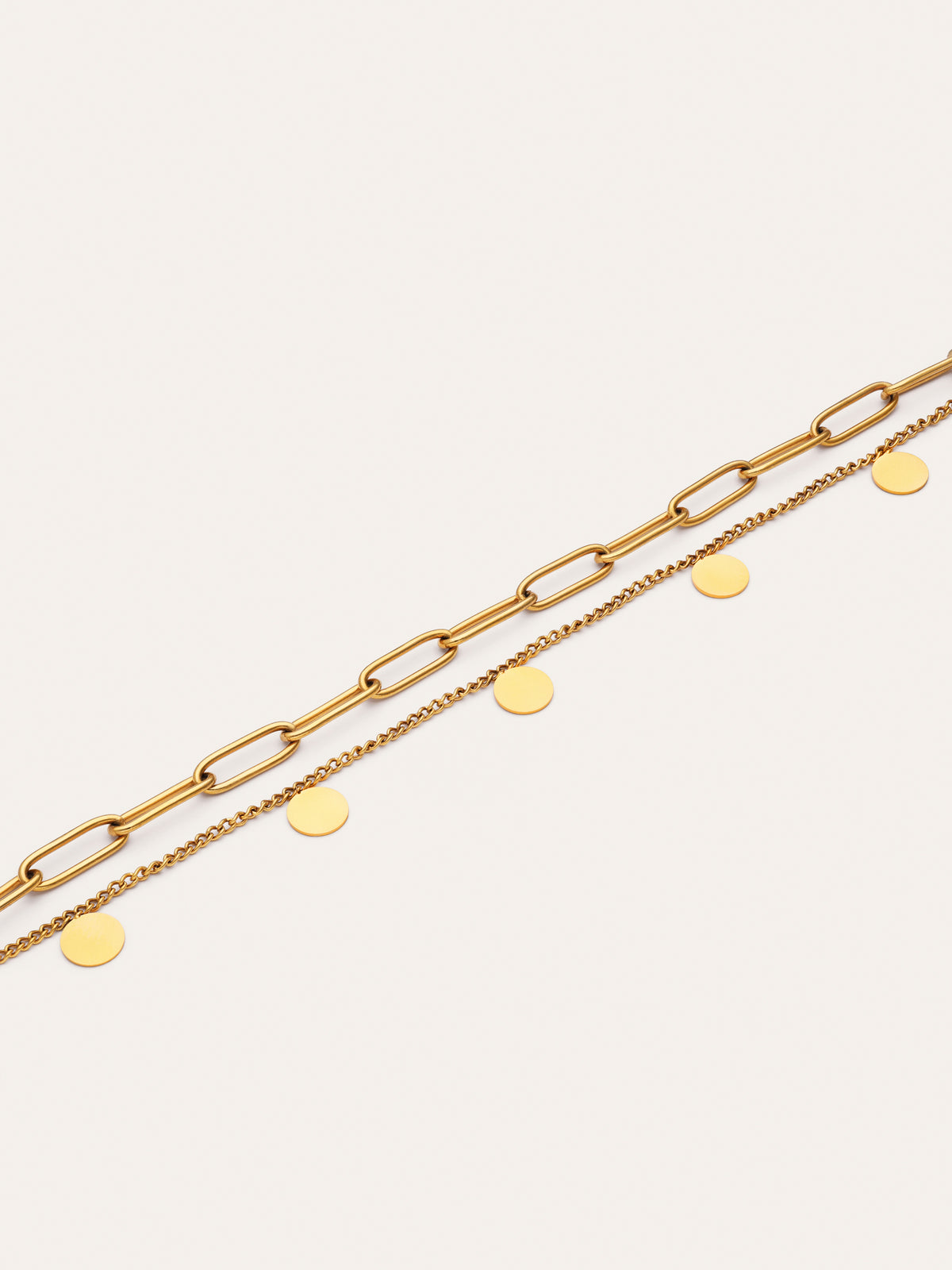 Imagen detalle de Bracelet Sienna Steel Gold Plated