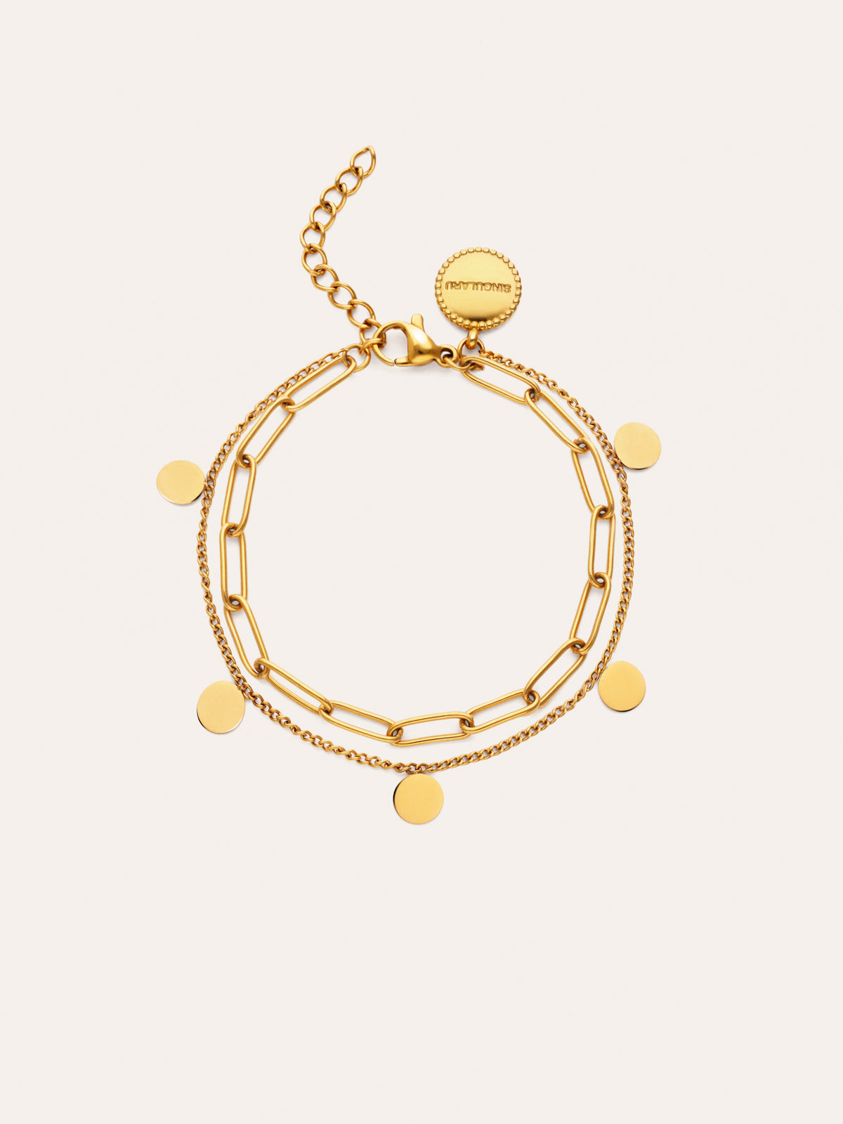 Bracelet Sienna Steel Gold Plated