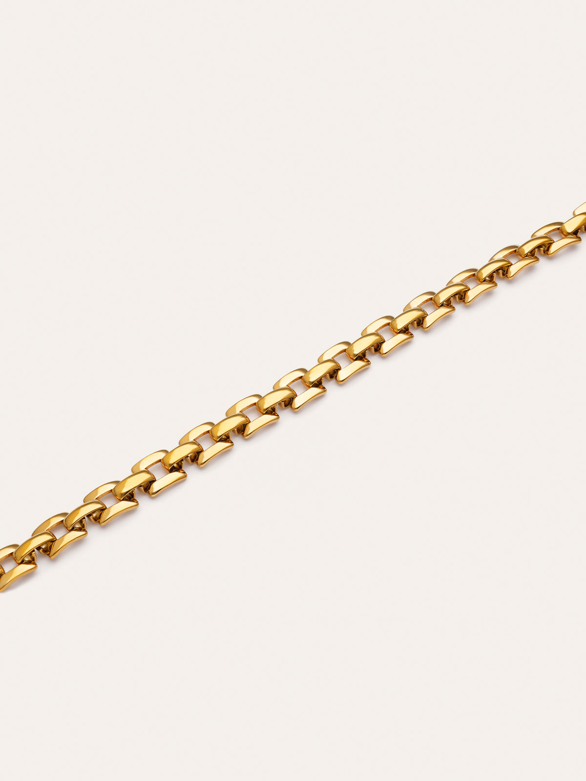 Imagen detalle de Sierpe-Armband aus Stahl mit Goldplattierung