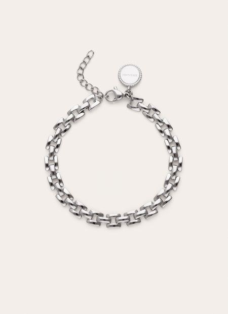 Sierpe-Armband aus Stahl