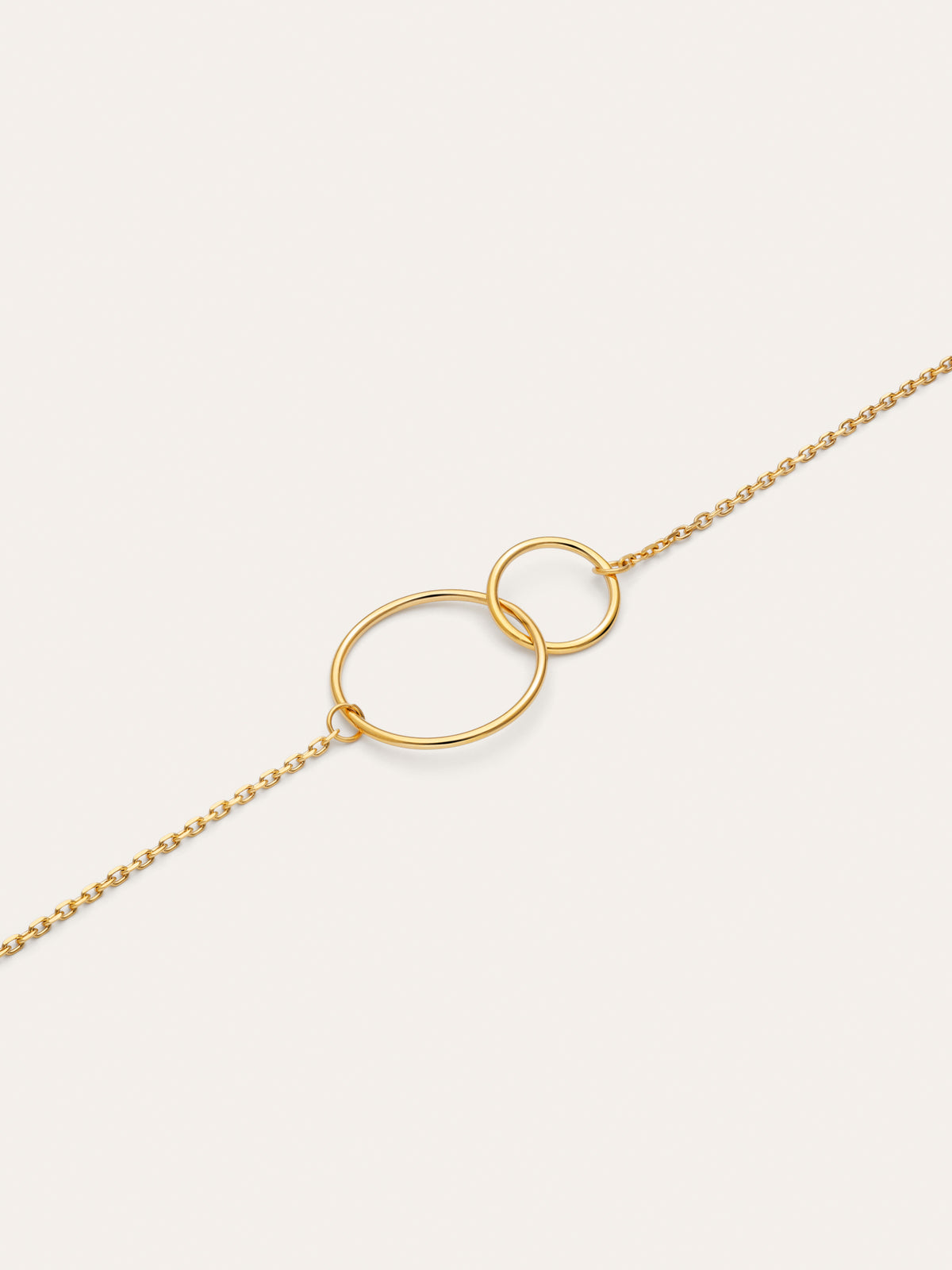 Imagen detalle de Bracelet Sister en acier plaqué or