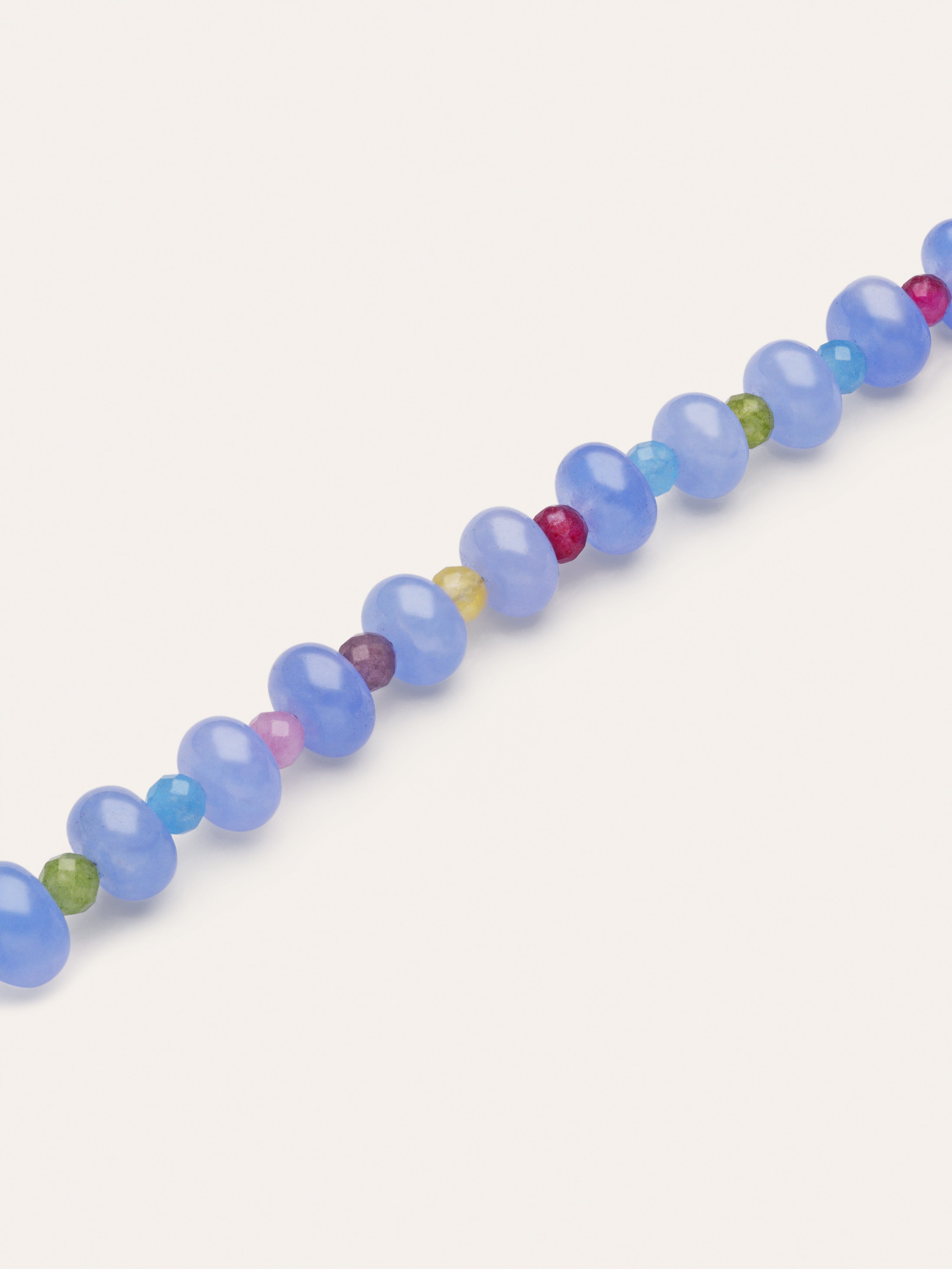 Skycolor Stones Stainless Steel Gold Bracelet