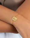 Pulsera Solstice Sun Baño Oro