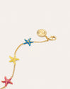 Starfish Enamel Colors Gold Bracelet 