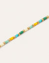 Summer Colors Stainless Steel Gold Bracelet 