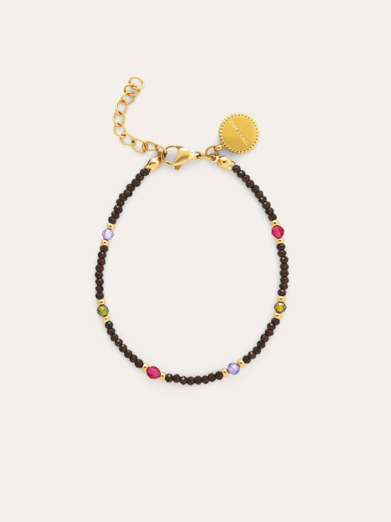 Winter Glam Stainless Steel Gold Bracelet