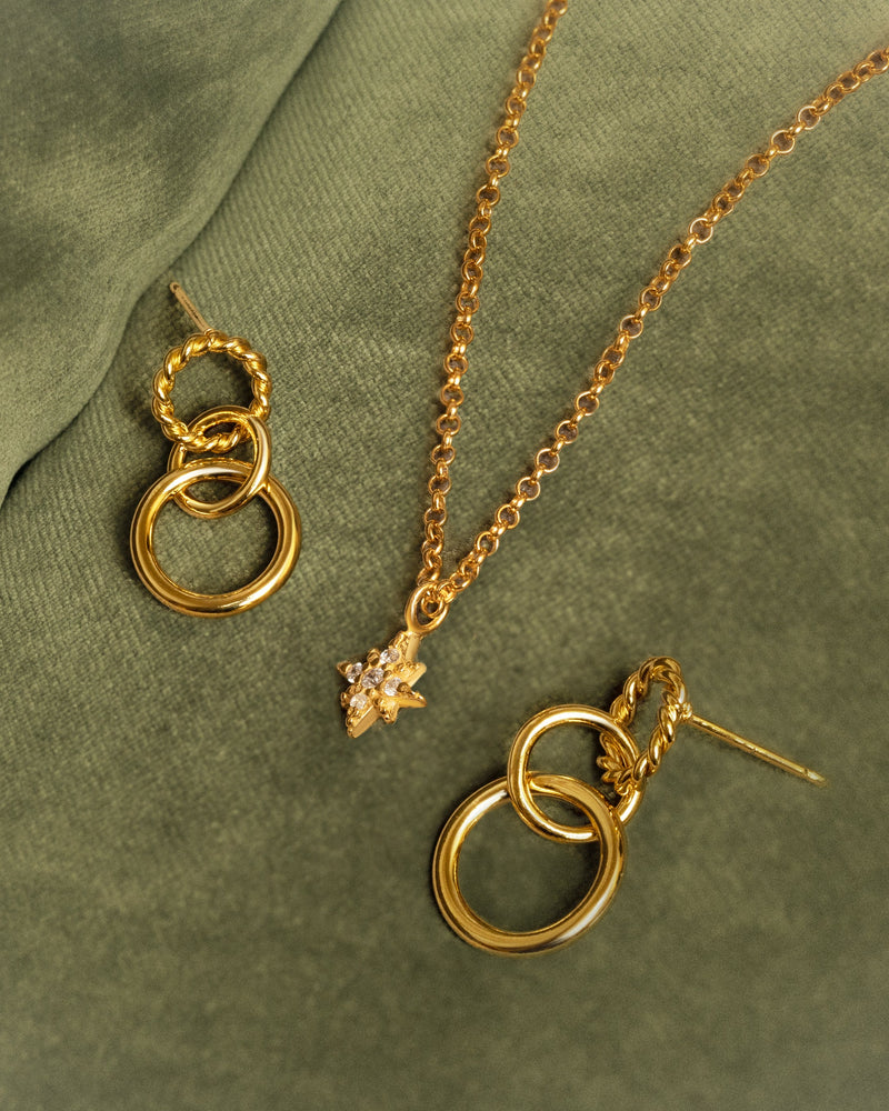 Polar Star Gold Necklace