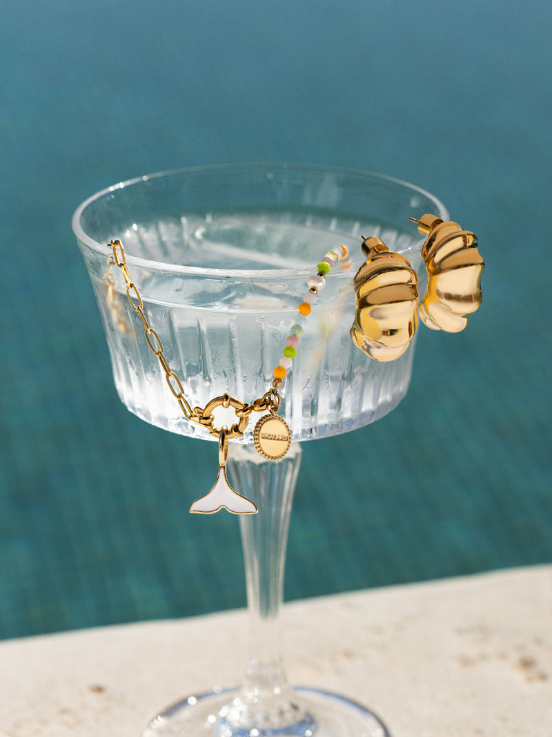 Nora Chic Stainless Steel Gold Necklace 