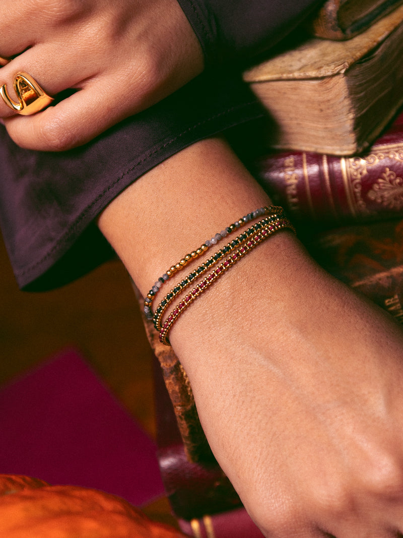 Morgana Red Stainless Steel Bracelet
