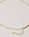 Crystals Jade Gold Necklace